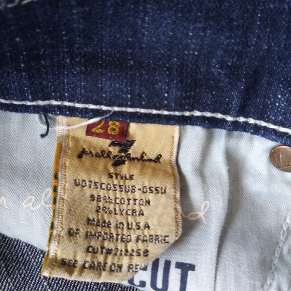 Seven for Mankind skull jeans size 28 - Picture 3 of 11